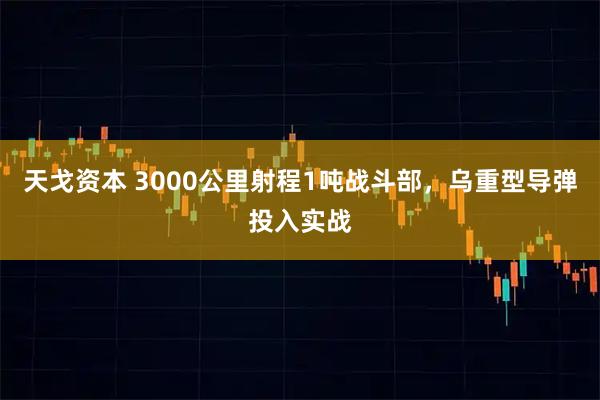 天戈资本 3000公里射程1吨战斗部，乌重型导弹投入实战